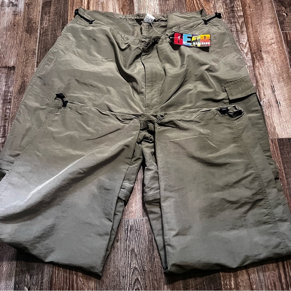 Vintage Marlboro Gear Convertible Cargo Pants Men’s Extra Large green